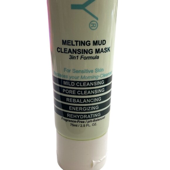 Mudmasky Melting Mud Cleansing Mask 3-In-1 Formula For Sensitive Skin 75ml 2.5 F - Picture 2 of 4